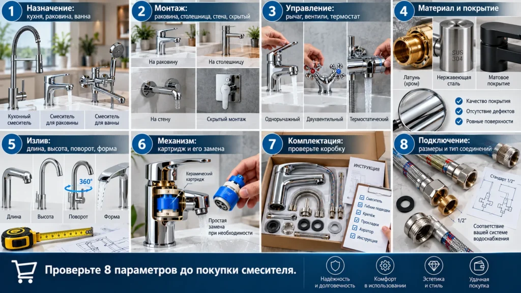 Смесители купить онлайн