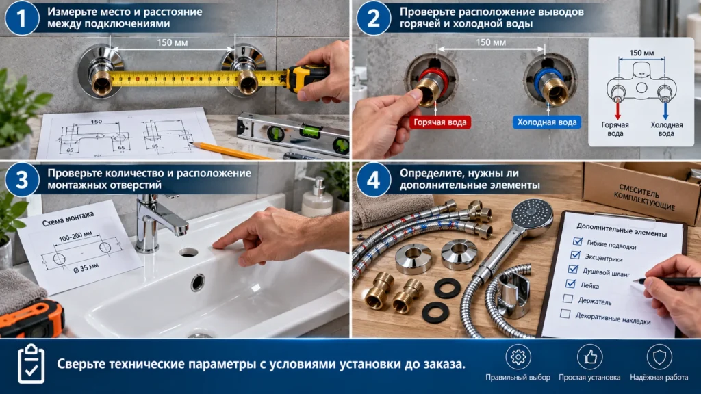 Где купить смеситель